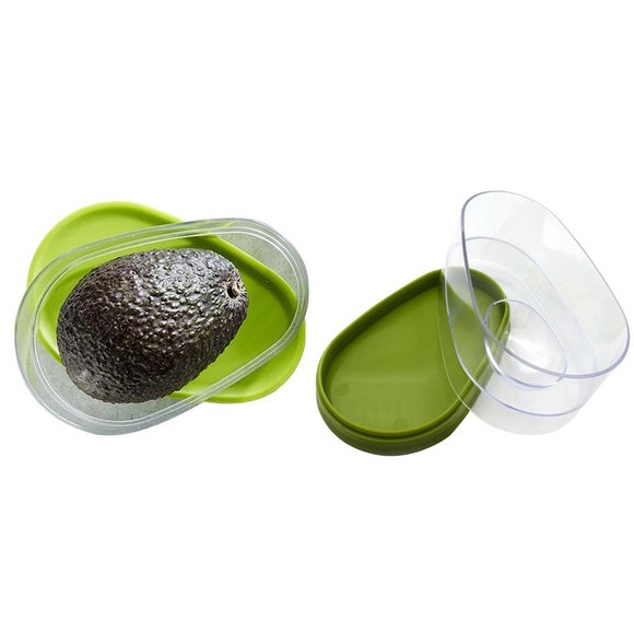 Avocado Food Storage Saver Snap-On Container - Picture 2 of 3